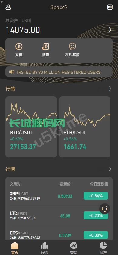 新开发多国语言微交易/虚拟币时间盘/海外交易所/微盘/微交易/UI/PHP系统源码