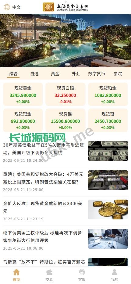 多语言 运营版交易所 期货黄金白银 交易系统 订单控制 投资理财 虚拟币 微交易源码