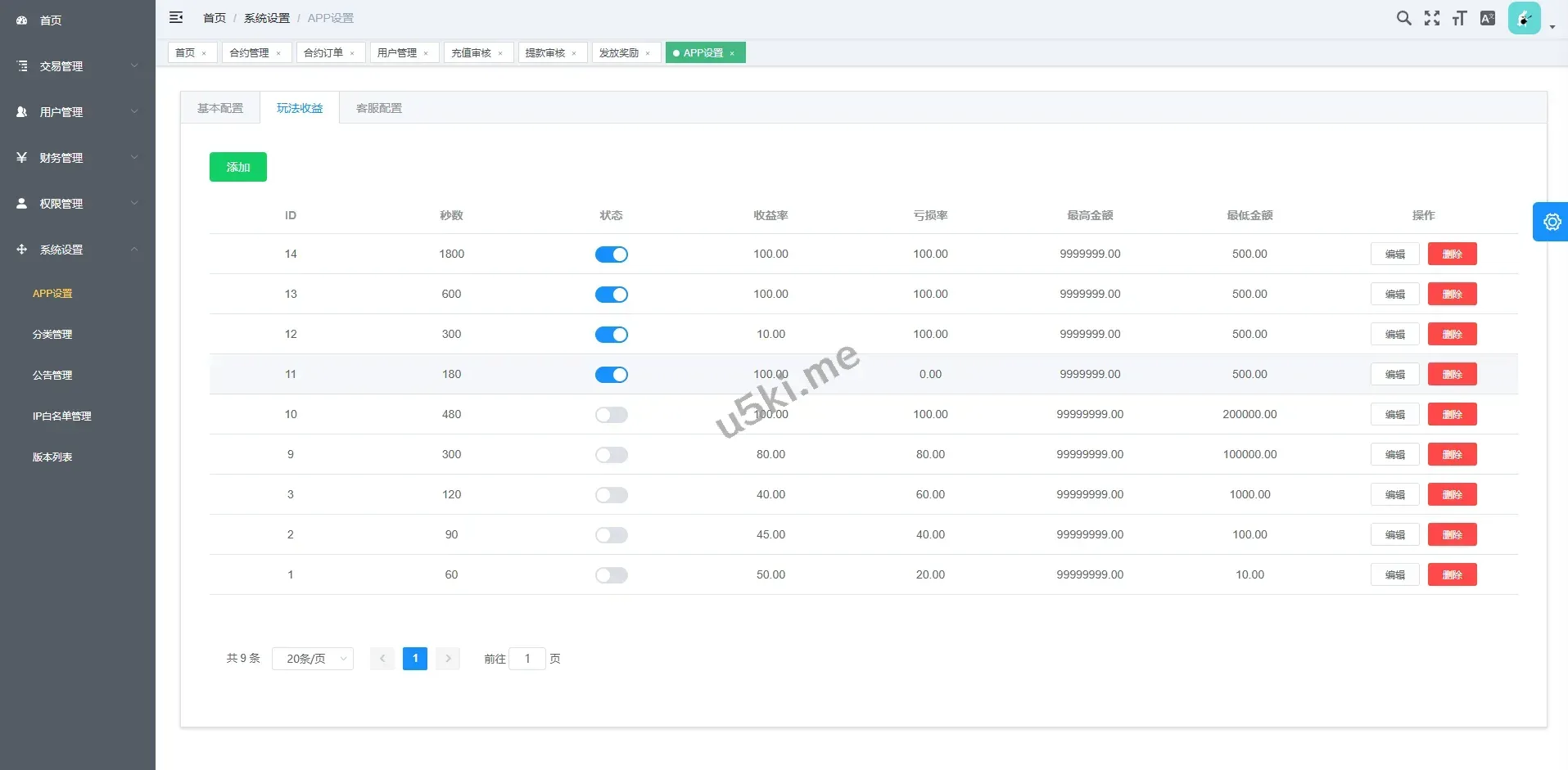 新的版本海外微交易系统/泰国虚拟币微盘/秒合约系统/前端uniapp