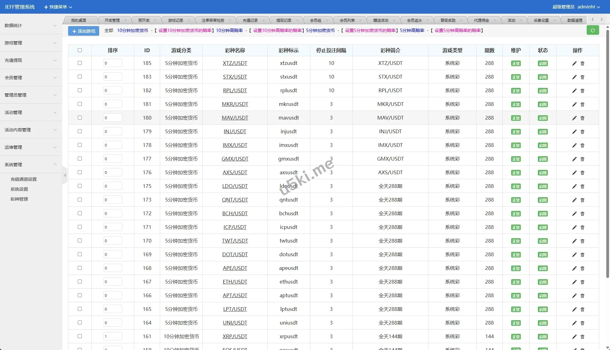 【国外盘多语言彩票虚拟币竞猜】多语言虚拟币竞猜/区块链大小投注/本地系统彩预设开奖