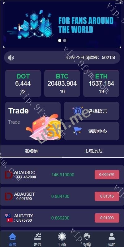 区块链微交易源码/秒合约虚拟币交易微盘系统