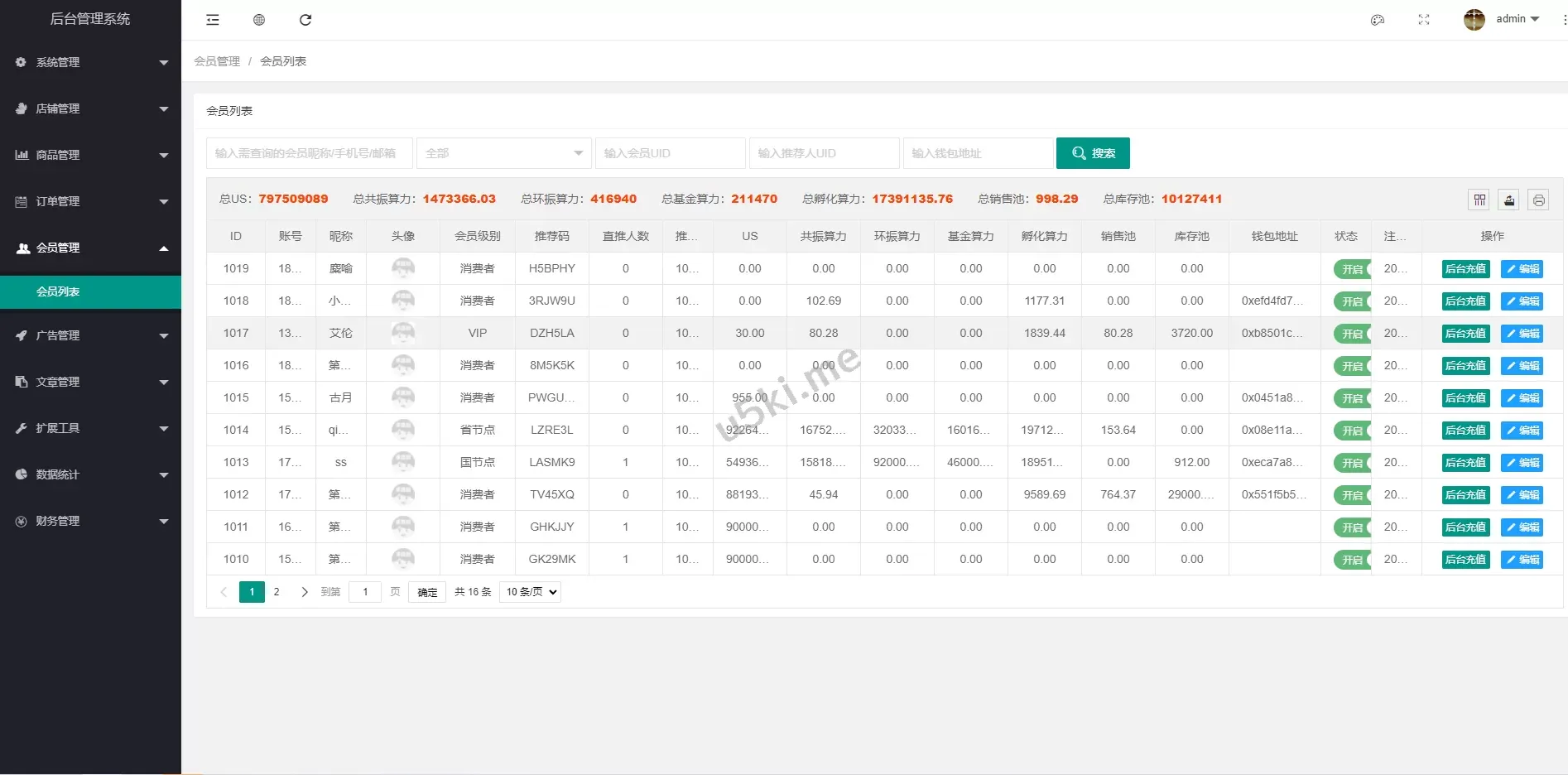 US算力商城系统源码返利平台，智能算力交易源码